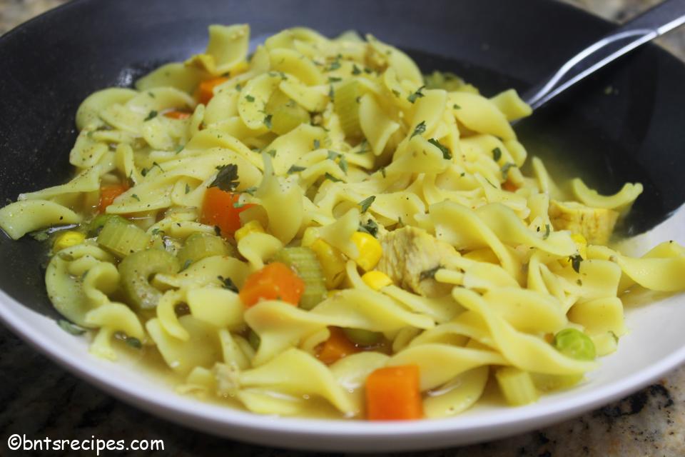 Crockpot Chicken Noodle Soup