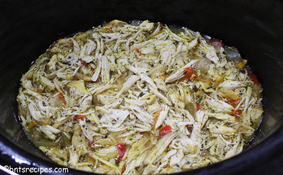 Crockpot Shredded Chicken