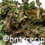 crunchy baked kale chips