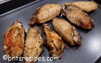 Beer-Brined Ranch Baked Chicken Wings