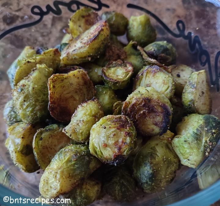 Roasted Frozen Brussels Sprouts