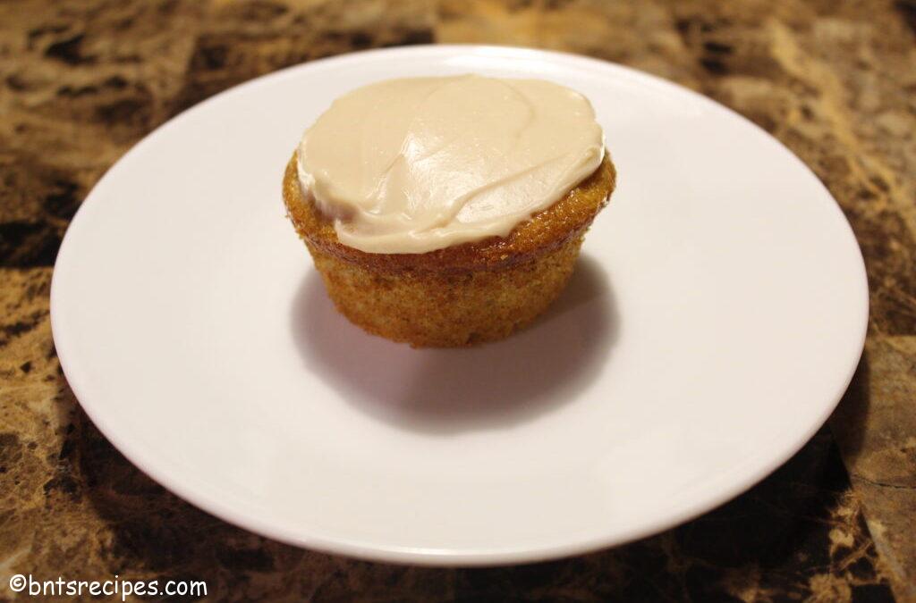 Caramelized Plantain Cupcakes with a Chocolate Cream Cheese Frosting