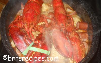 Steamed Seafood Bake (For a Large Group)