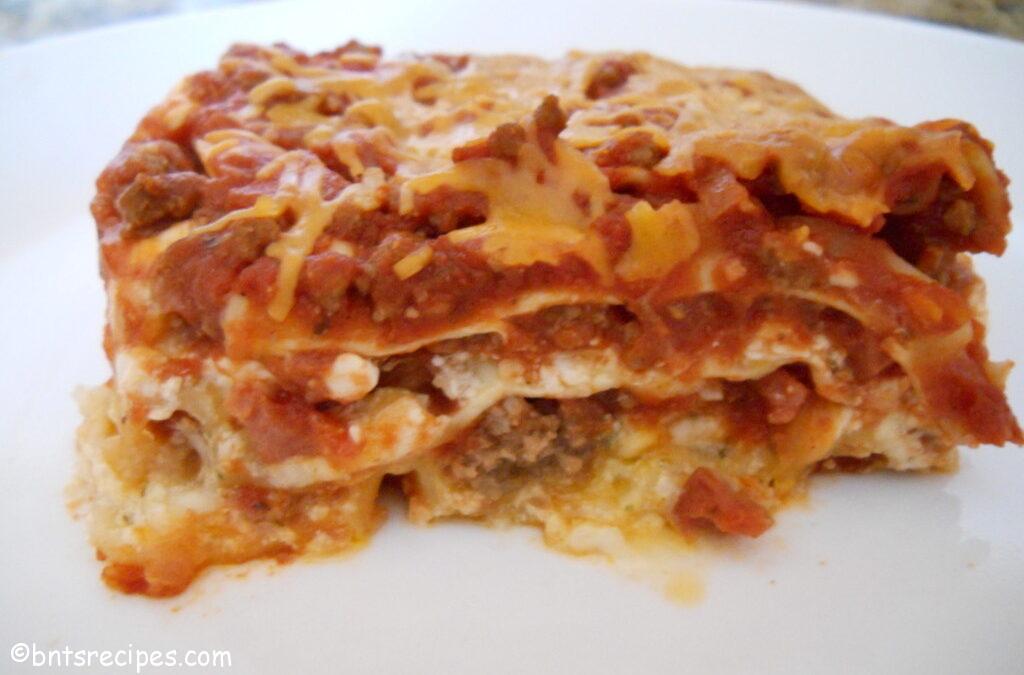 Meat & Cheese Lovers Lasagna