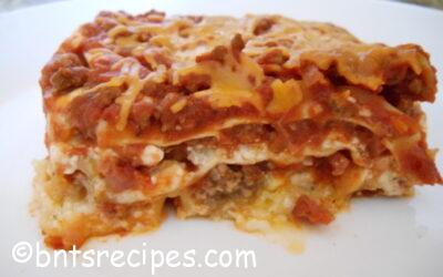 Meat & Cheese Lovers Lasagna