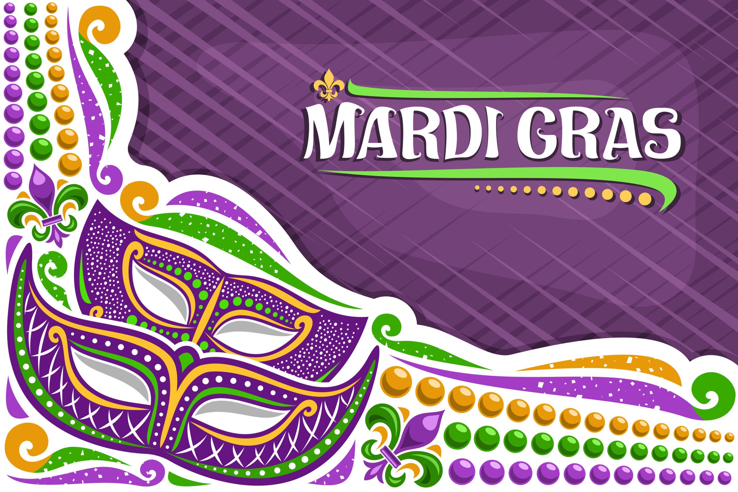 mardi gras celebration header