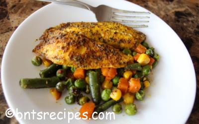 Roasted Tilapia and Vegetables