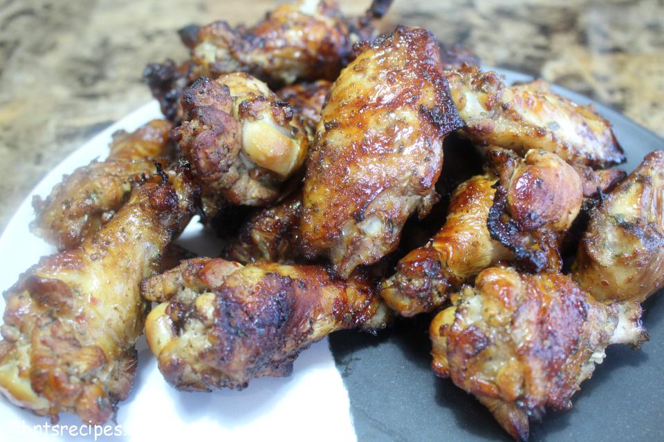 Grilled Balsamic Chicken Wings